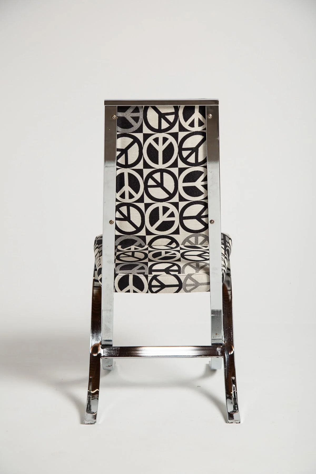 MAXFIELD PRIVATE COLLECTION | VINTAGE PEACE MOTIF CHAIR - Image 6