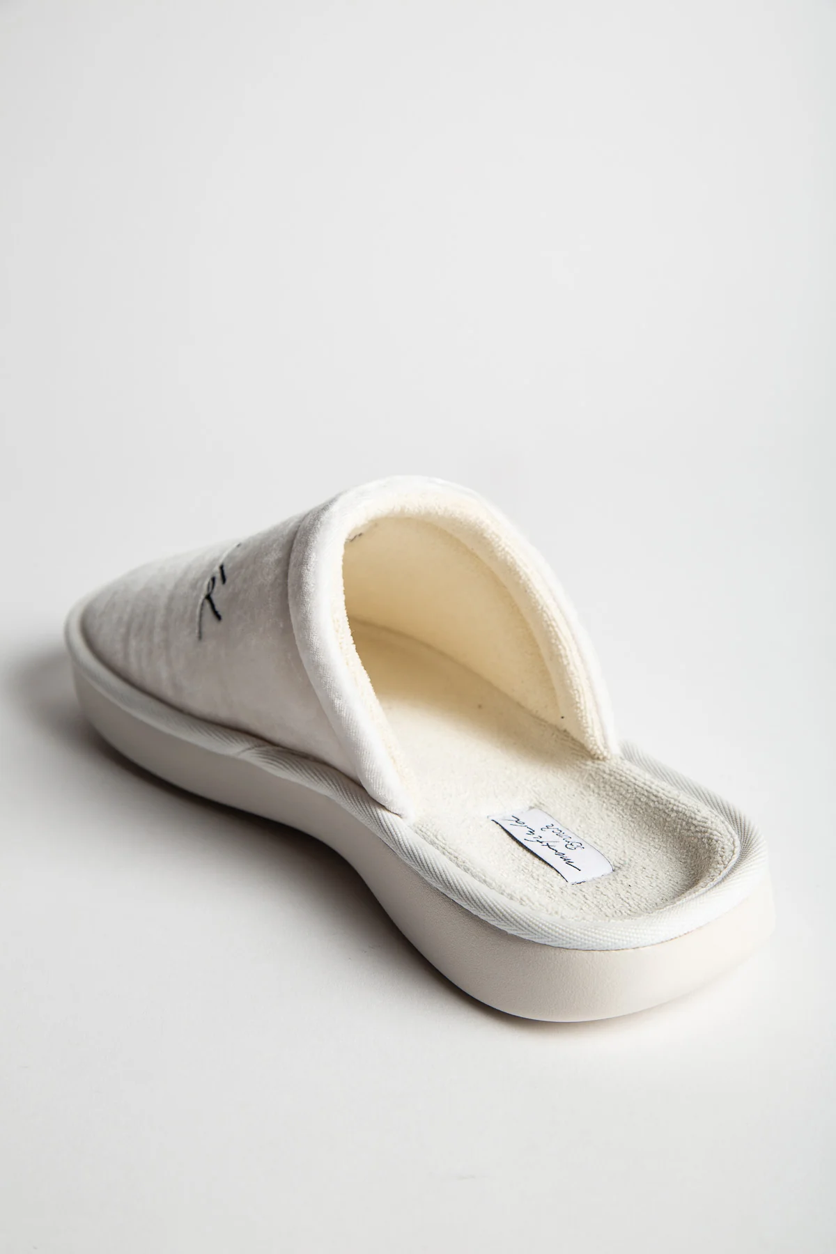 MAXFIELD PRIVATE COLLECTION | WHITE MAXFIELD SLIPPERS - Image 3