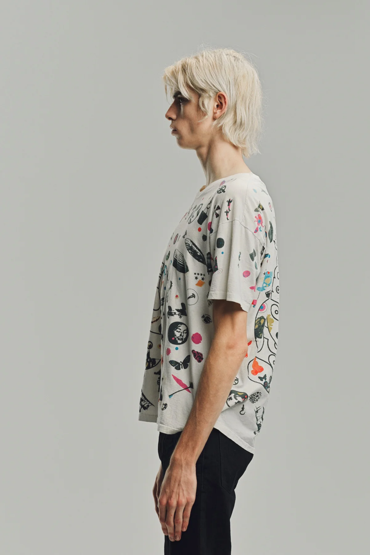 MAXFIELD VINTAGE | 1990S LED ZEPPELIN ALL OVER PRINT TEE - Image 2