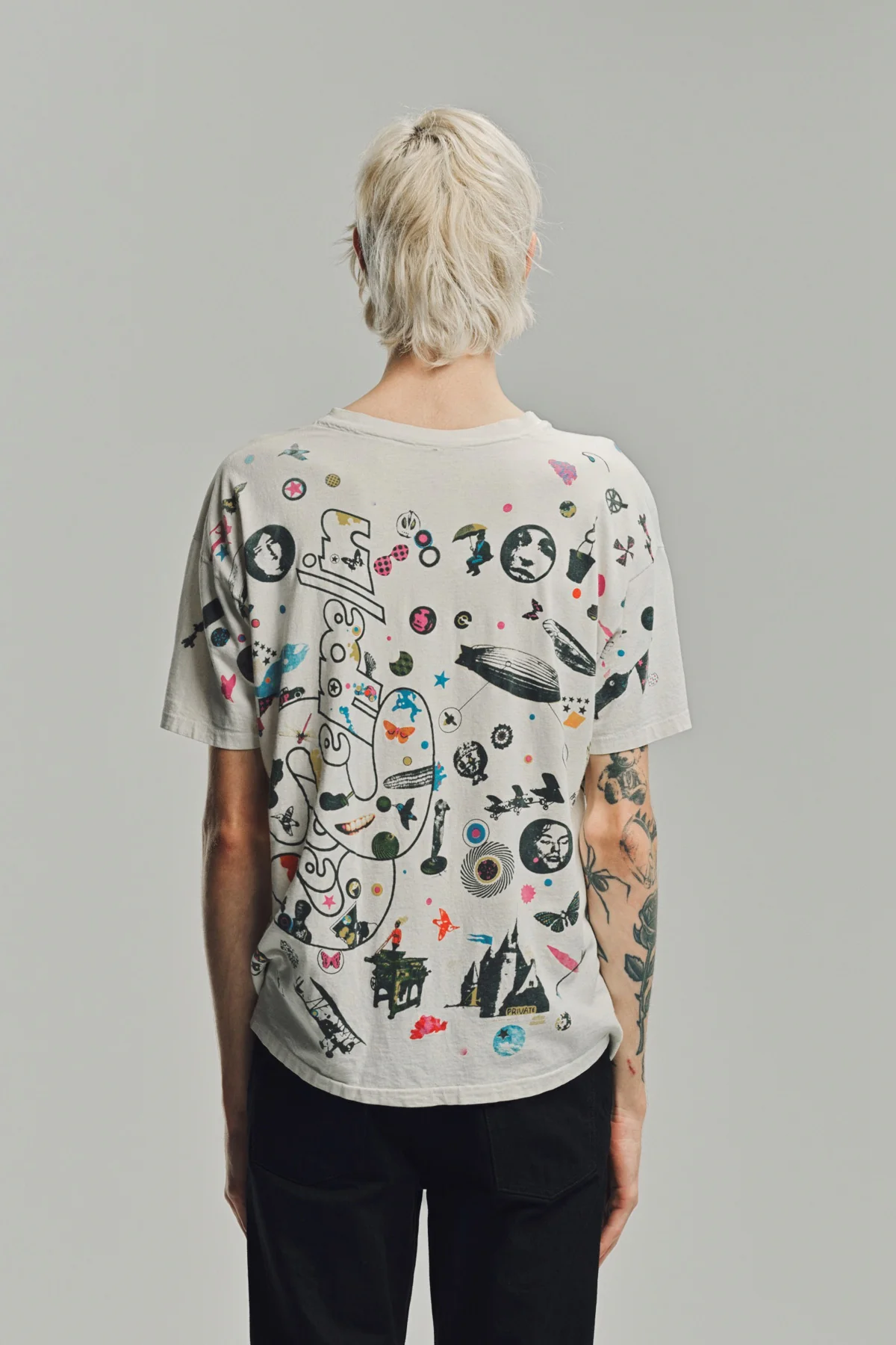 MAXFIELD VINTAGE | 1990S LED ZEPPELIN ALL OVER PRINT TEE - Image 3
