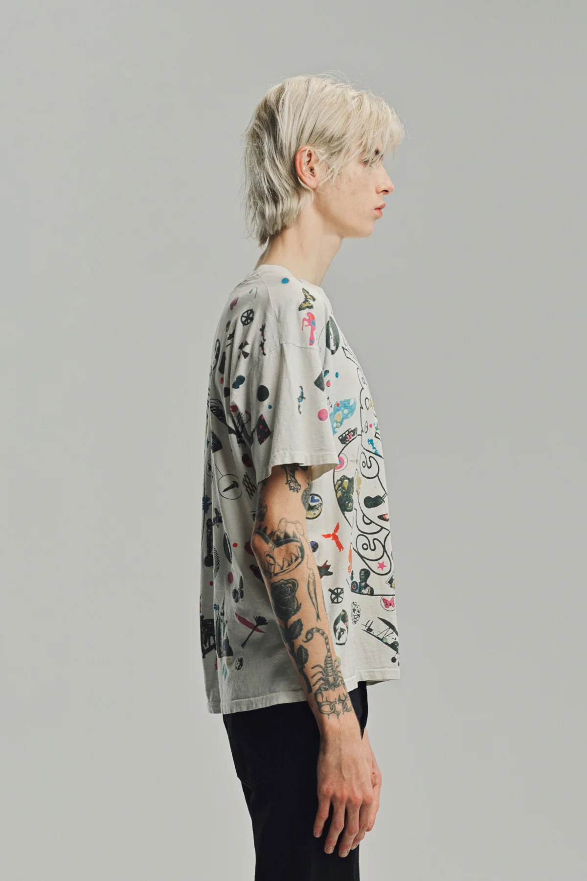 MAXFIELD VINTAGE | 1990S LED ZEPPELIN ALL OVER PRINT TEE - Image 4