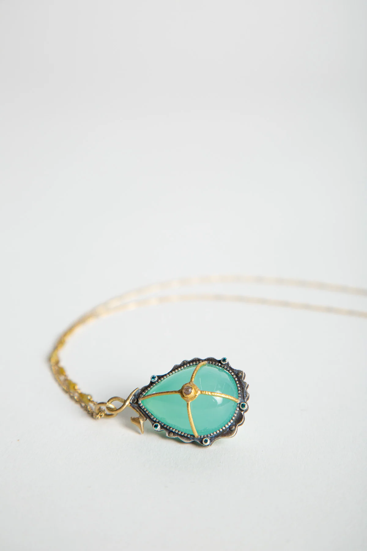 MELINDA RISK | MERMAID TEAR PENDANT / SCULPTURE - Image 4