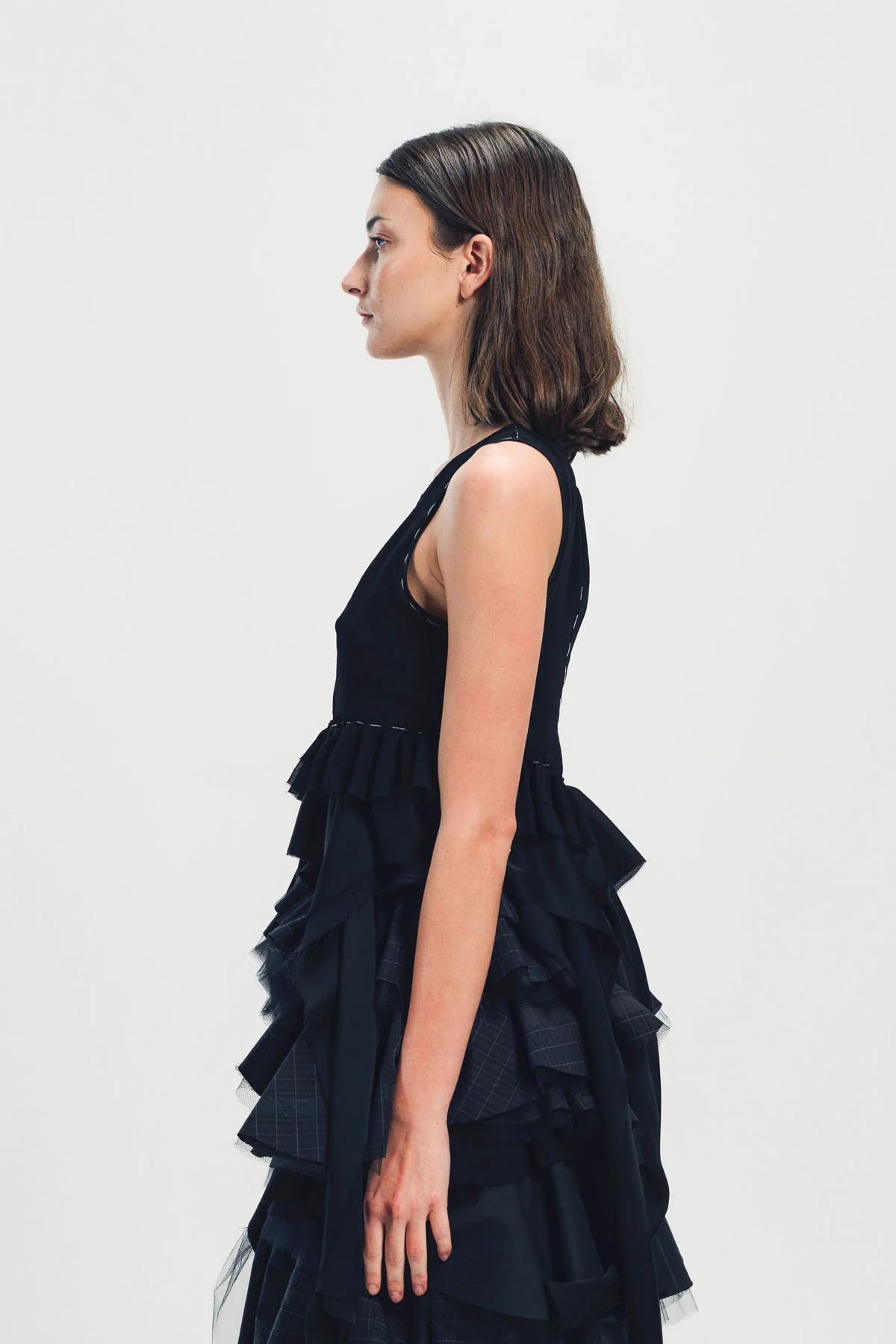 MERUERT TOLEGEN | BASTE STITCH DECONSTRUCTED TOP - Image 3