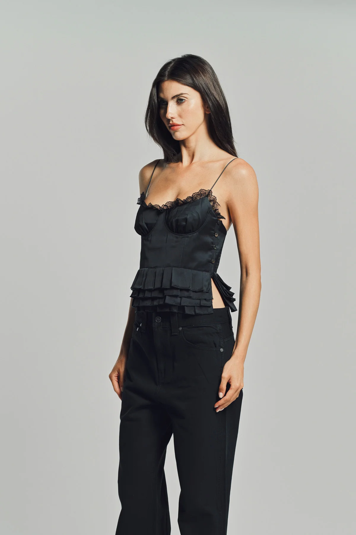 MERUERT TOLEGEN | LIQUID PLEATED TOP - Image 3