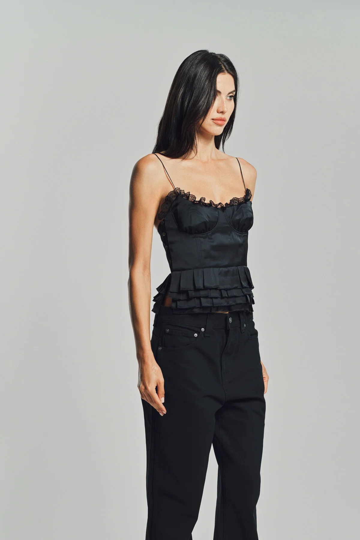 MERUERT TOLEGEN | LIQUID PLEATED TOP - Image 4