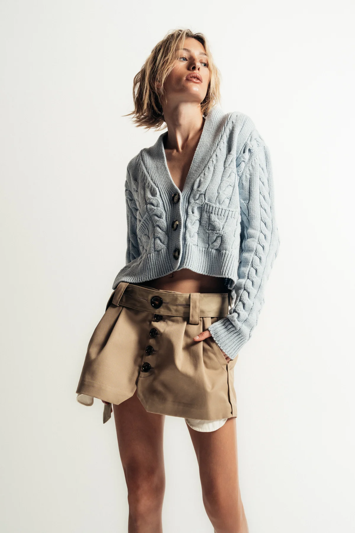 MERYLL ROGGE | SHRUNKEN CARDIGAN - Image 2