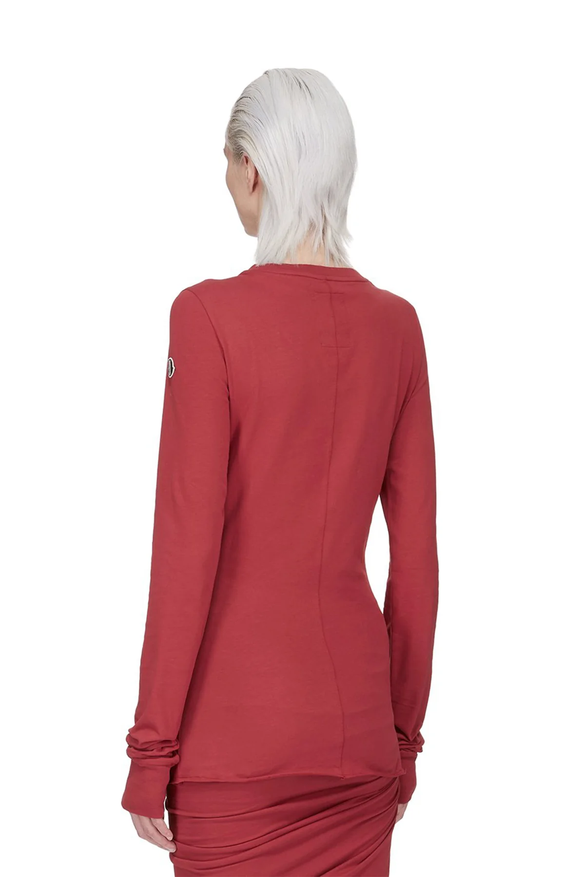 MONCLER + RICK OWENS | WOMEN'S GIRDER LONG SLEEVE TEE - Image 9