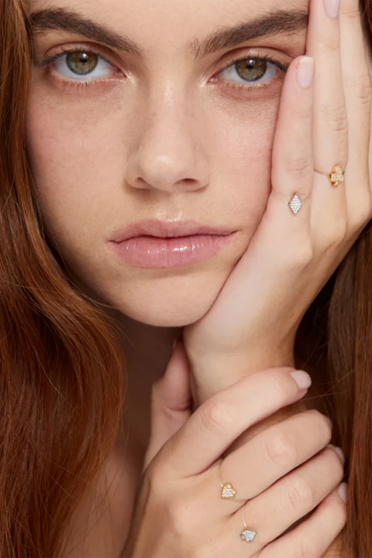 MYSTERYJOY | WHITE GOLD SMALL ÂME NYLON RING - Image 2