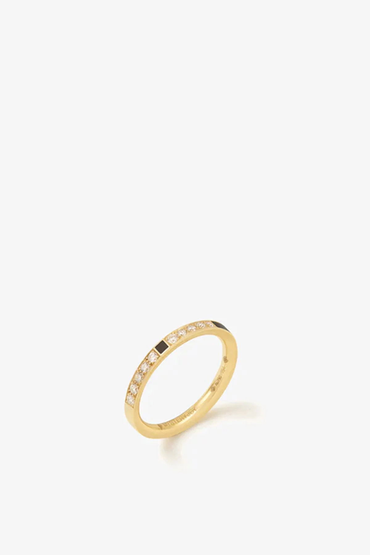 MYSTERYJOY | YELLOW GOLD & DIAMOND MIRAGE RING - Image 2
