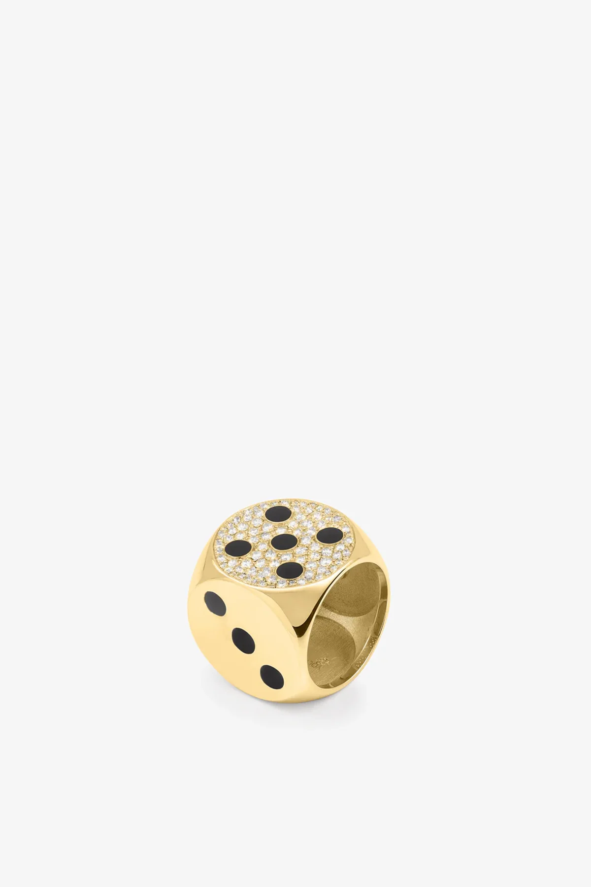 MYSTERYJOY | YELLOW GOLD HASARD RING