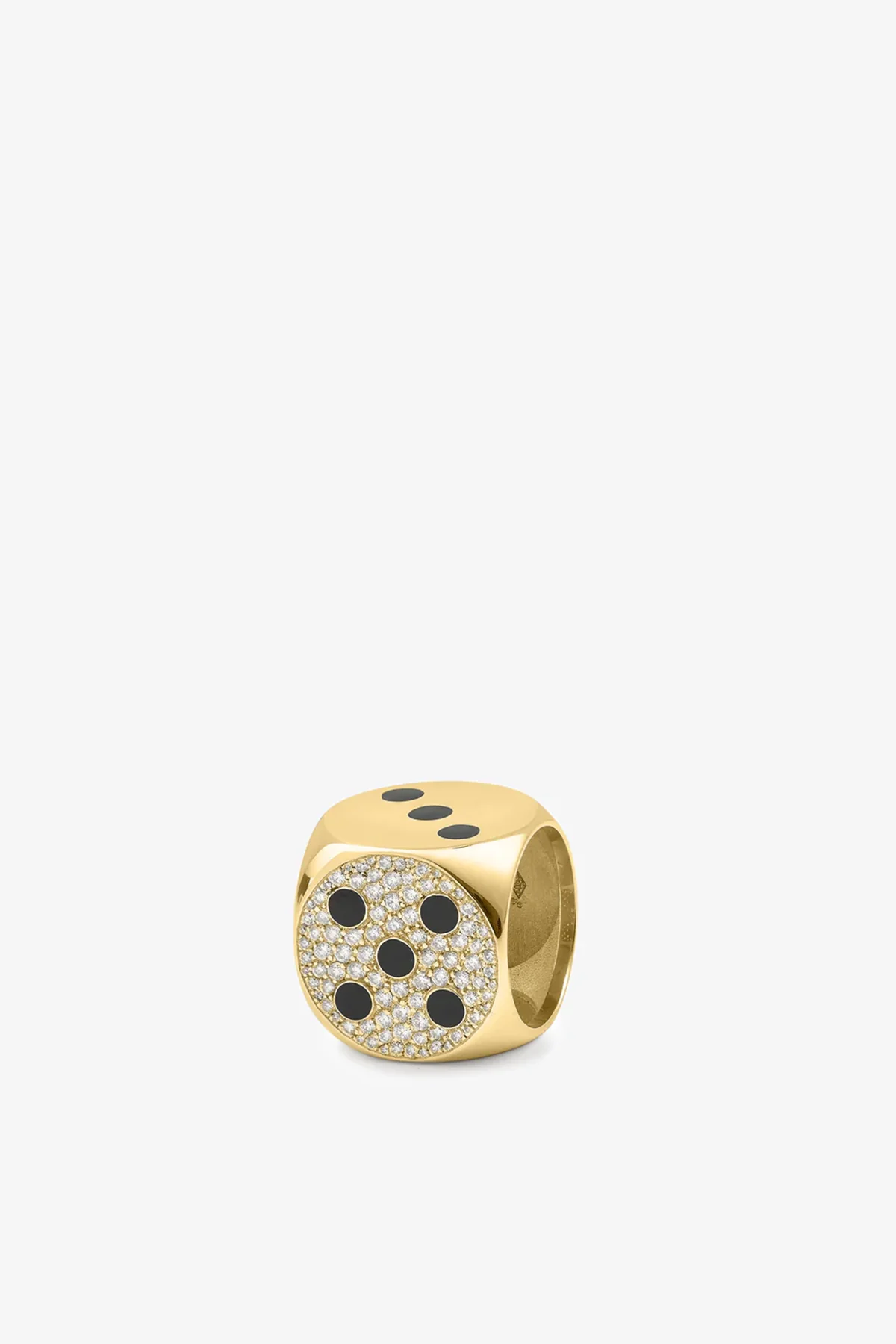 MYSTERYJOY | YELLOW GOLD HASARD RING - Image 3