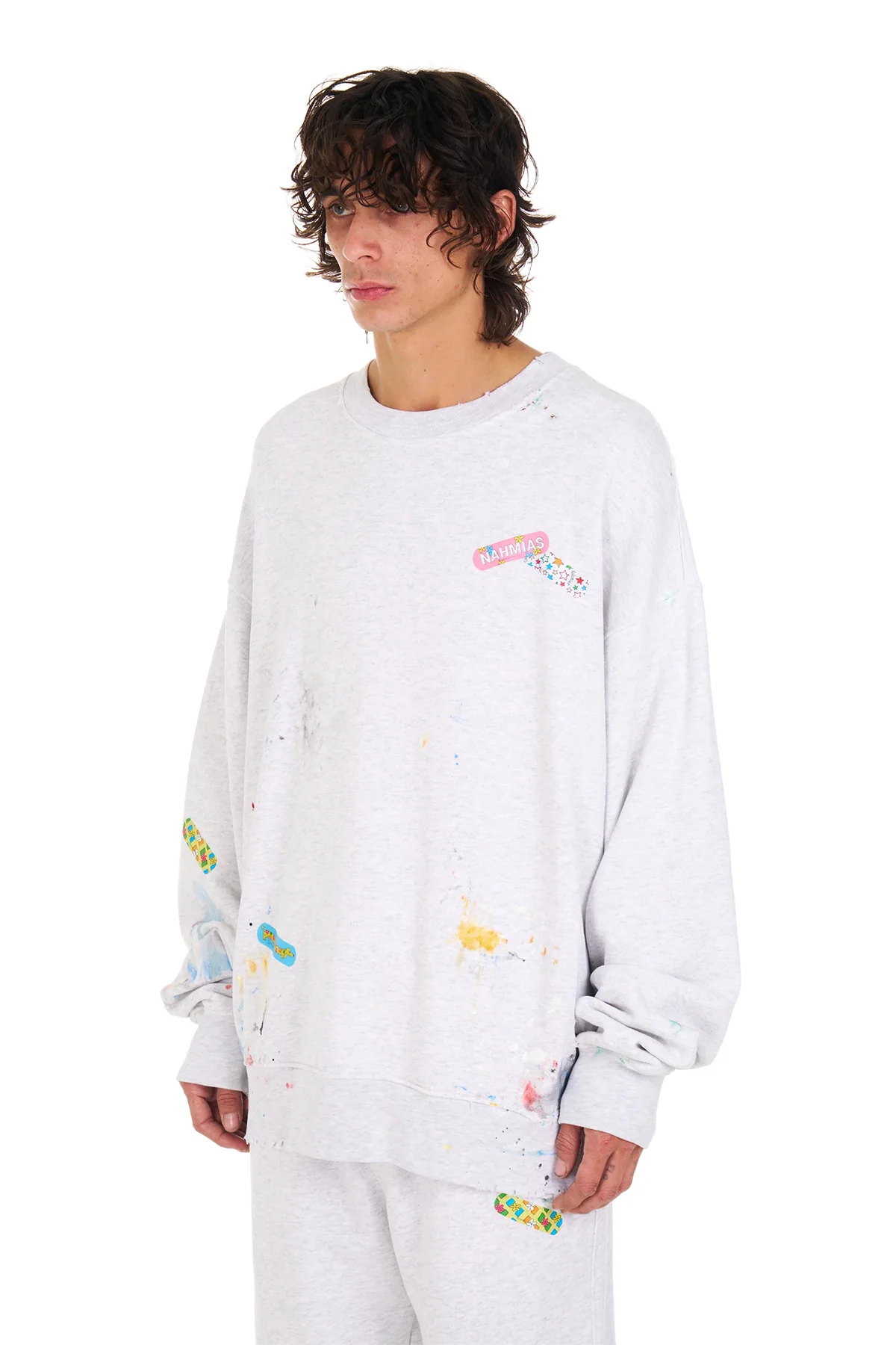 NAHMIAS | BANDAID CREWNECK - Image 2