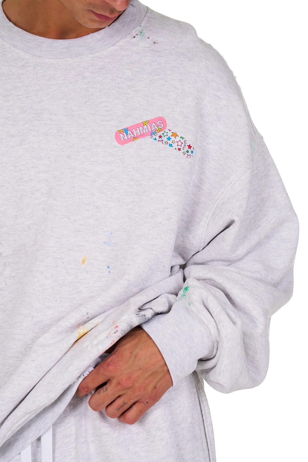 NAHMIAS | BANDAID CREWNECK - Image 4