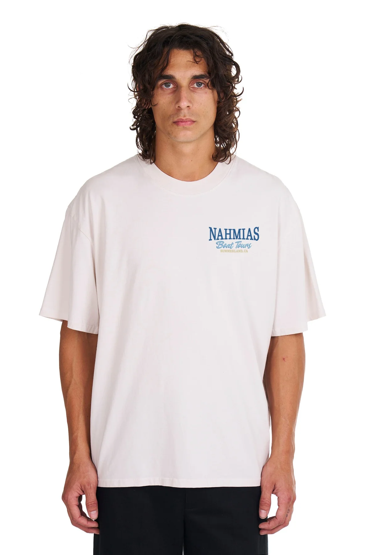 NAHMIAS | BOAT TOURS BOXY T-SHIRT