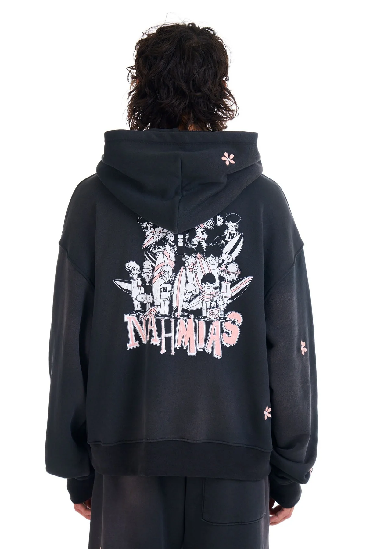 NAHMIAS | FLOWER GROMS ZIP HOODIE - Image 3