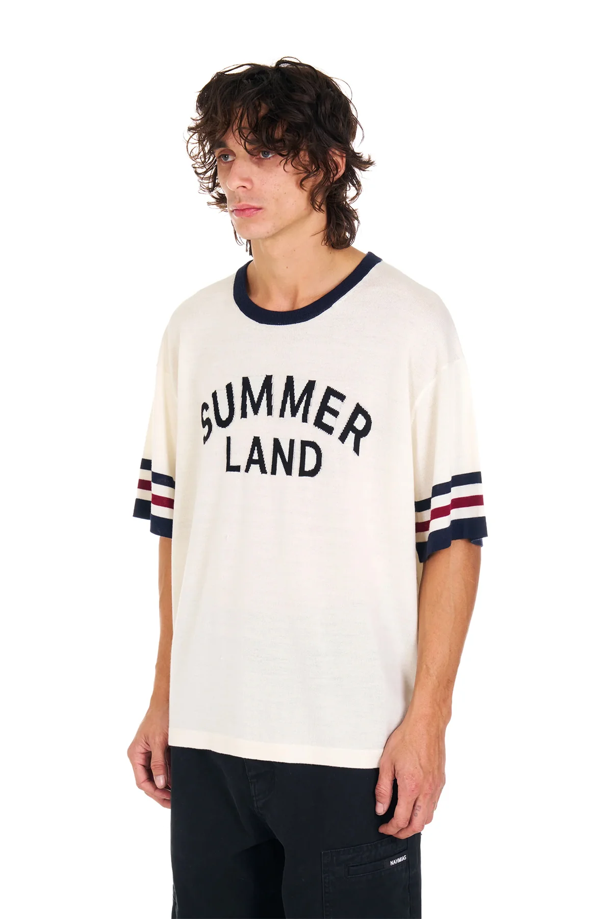 NAHMIAS | KNIT SUMMERLAND BOXY T-SHIRT - Image 2