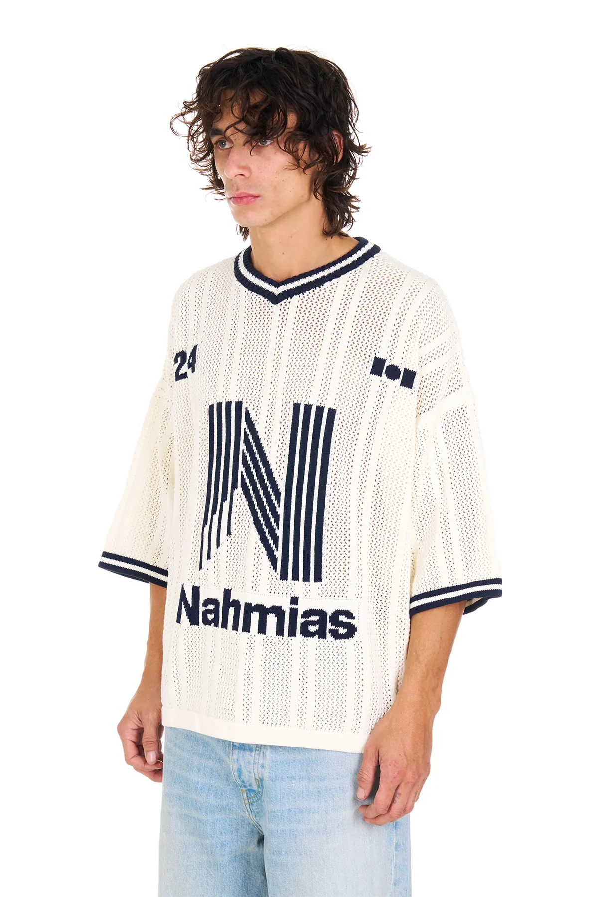 NAHMIAS | KNIT TECH "N" FOOTBALL SHIRT - Image 2