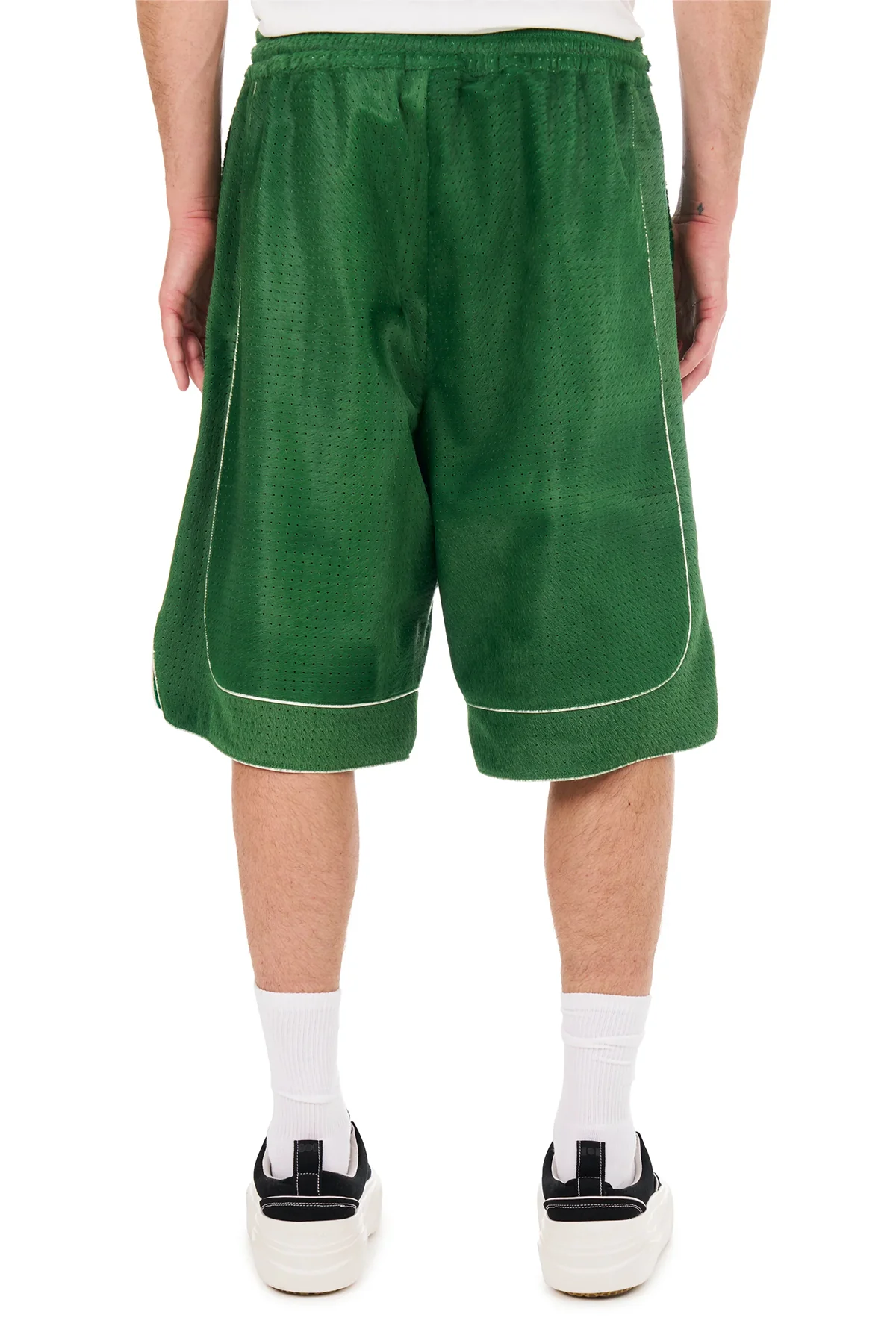 NAHMIAS | SUEDE BASKETBALL SHORTS - Image 3