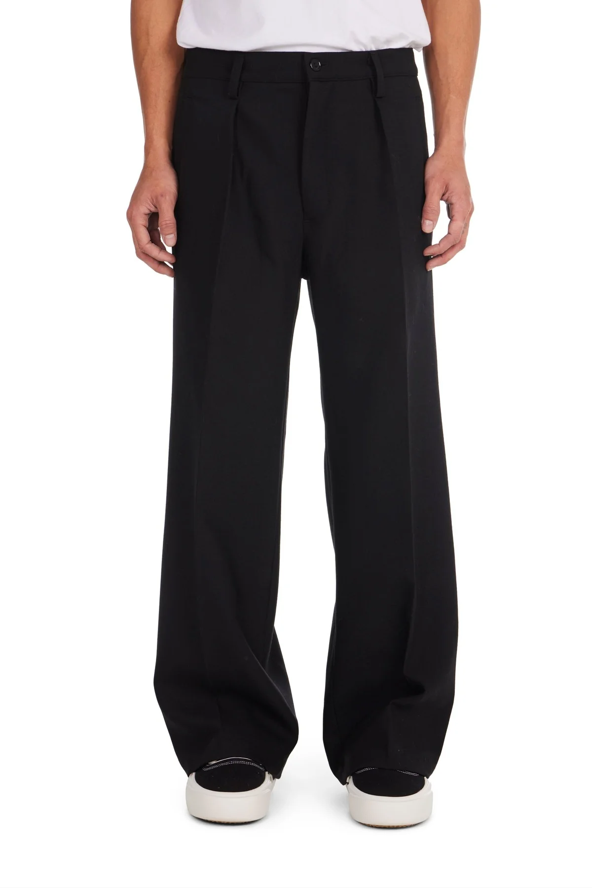 NAHMIAS | SUITING PLEATED TROUSERS