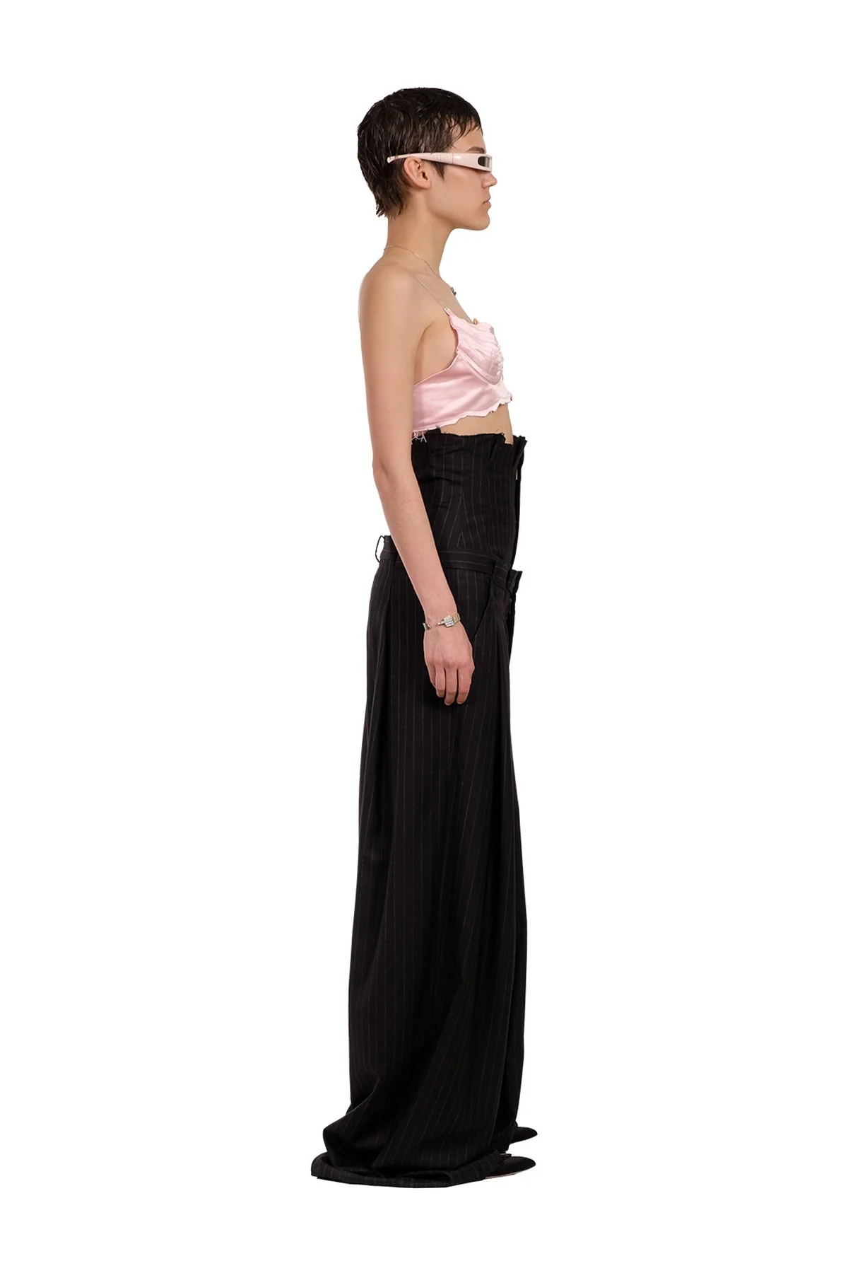 NATASHA ZINKO | CORSET STRIPE TROUSERS - Image 3