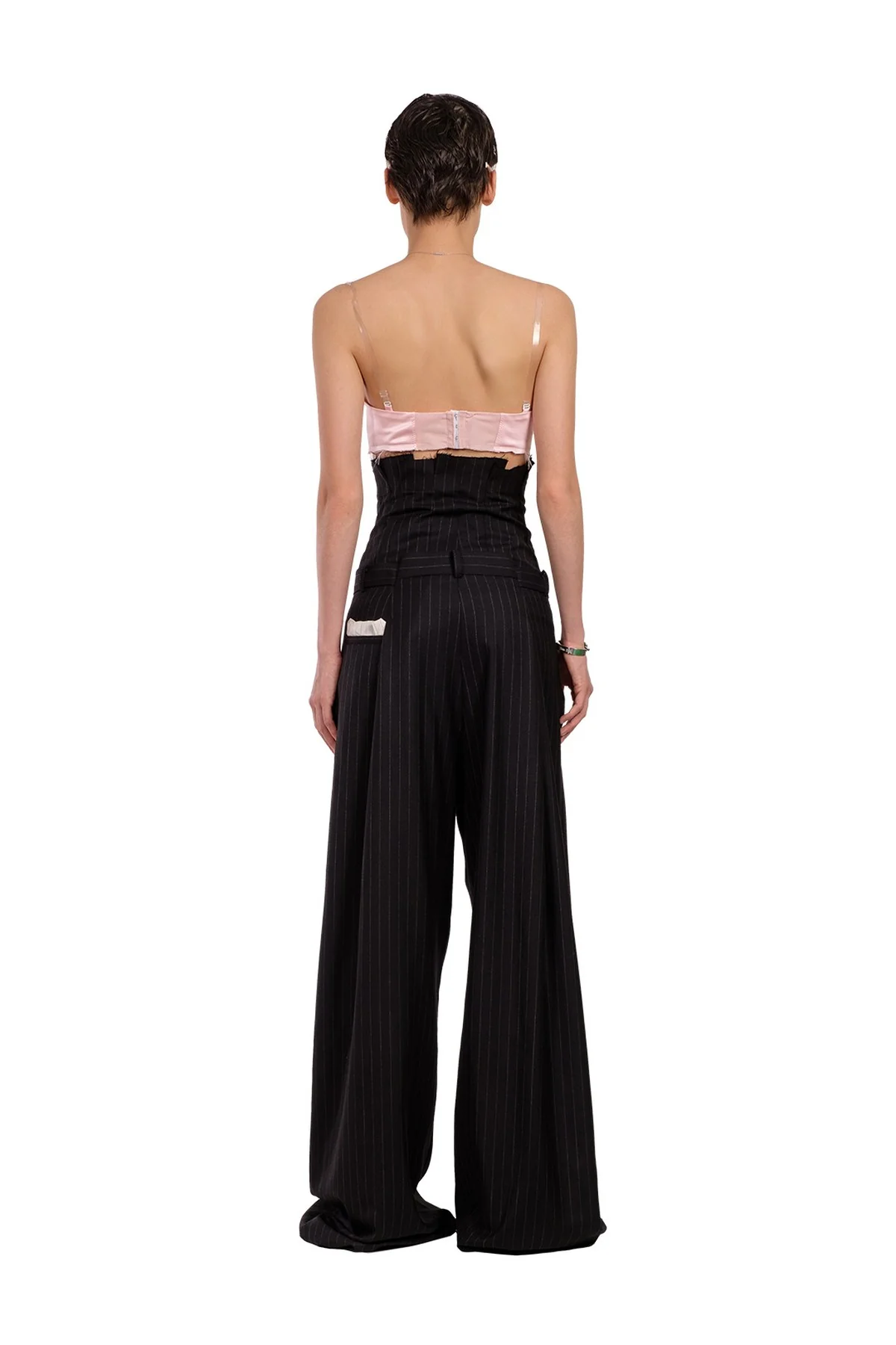 NATASHA ZINKO | CORSET STRIPE TROUSERS - Image 4