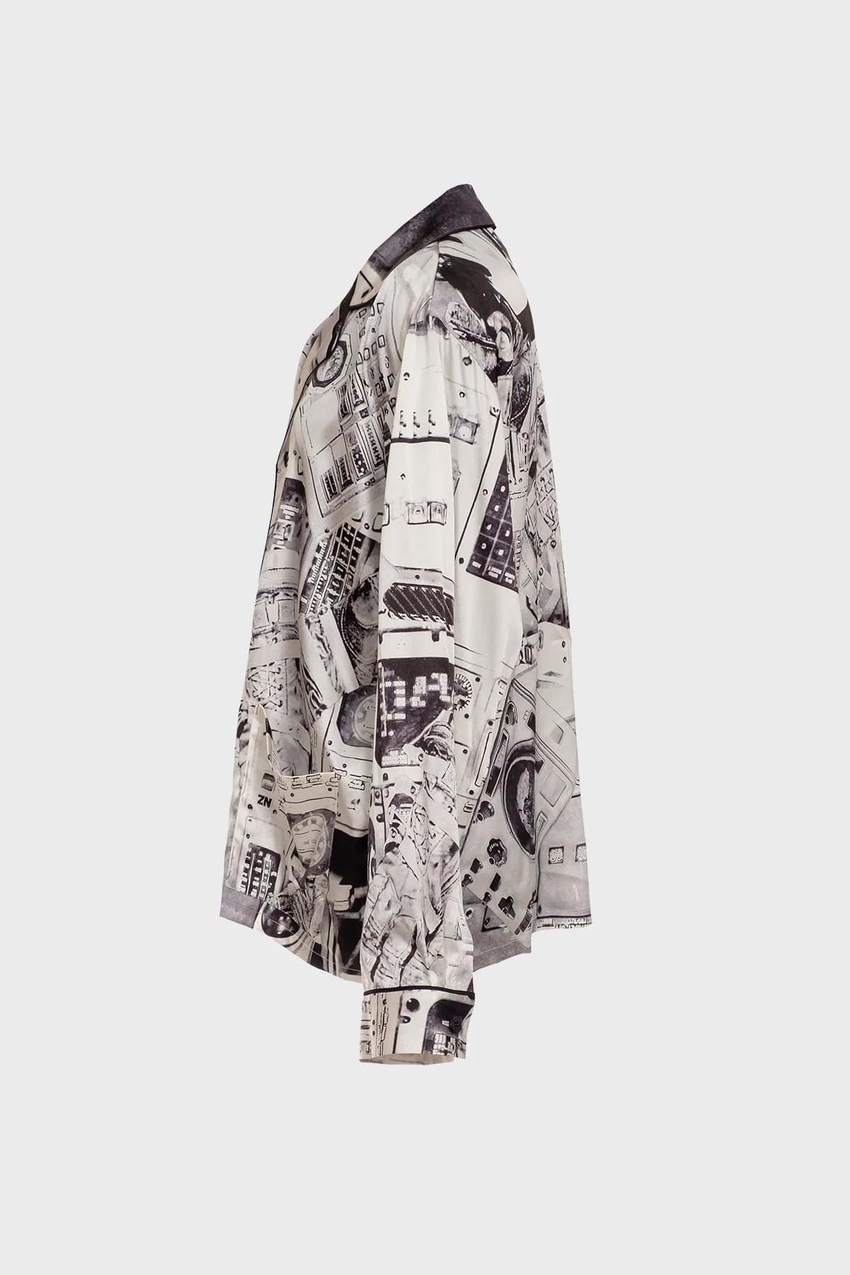 NATASHA ZINKO | SPACESHIP PRINT SHIRT - Image 3