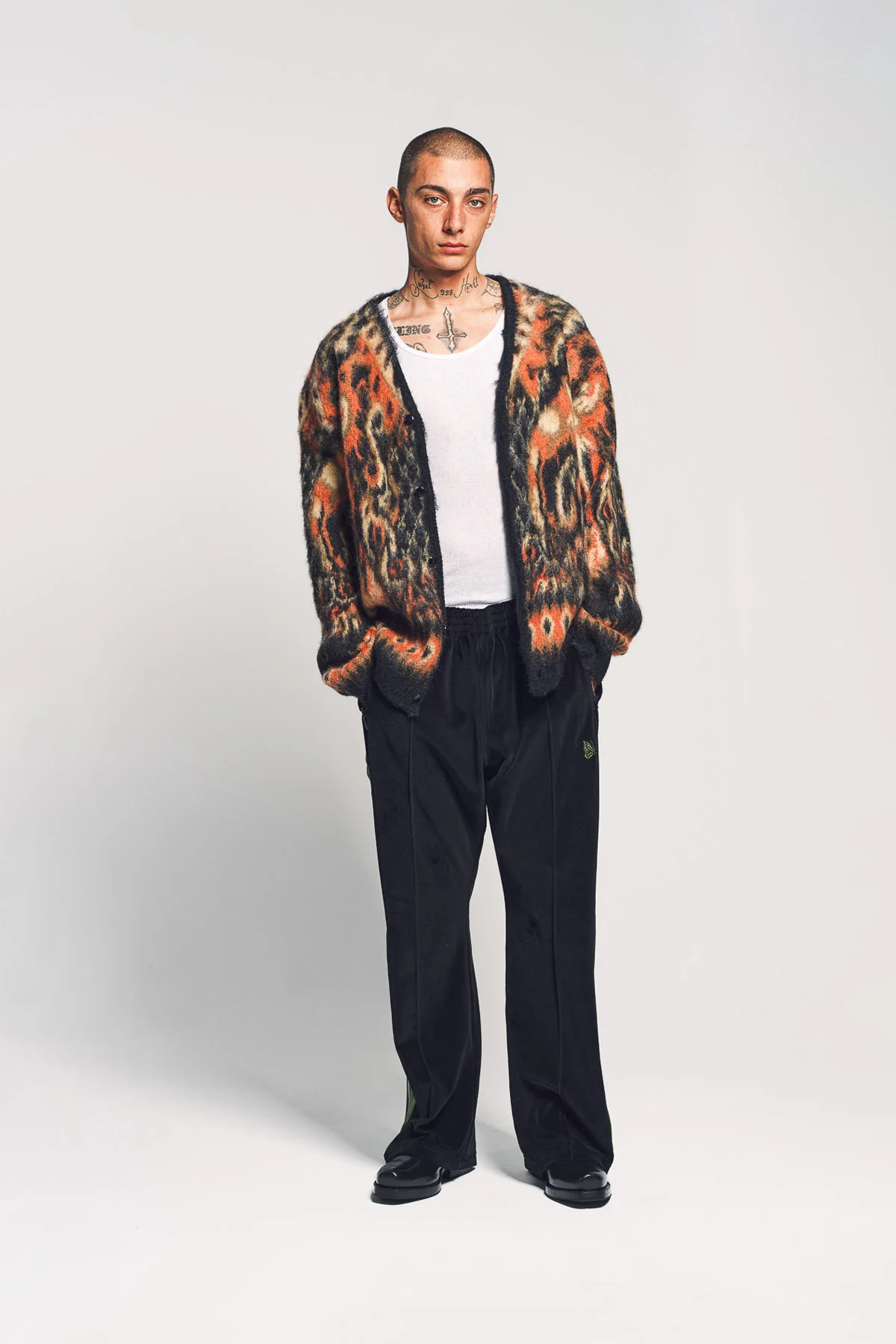 NEEDLES | PAISLEY MOHAIR CARDIGAN