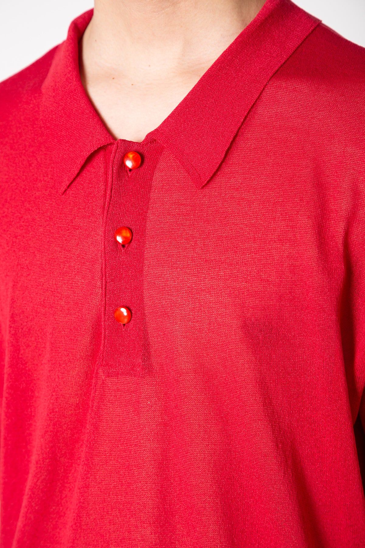 NEEDLES | POLO SWEATER - Image 5