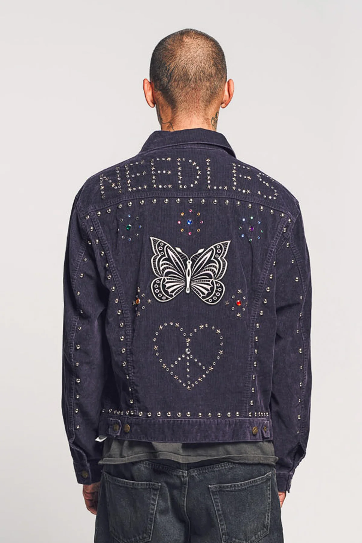 NEEDLES | STUDDED JEAN JACKET - Image 4