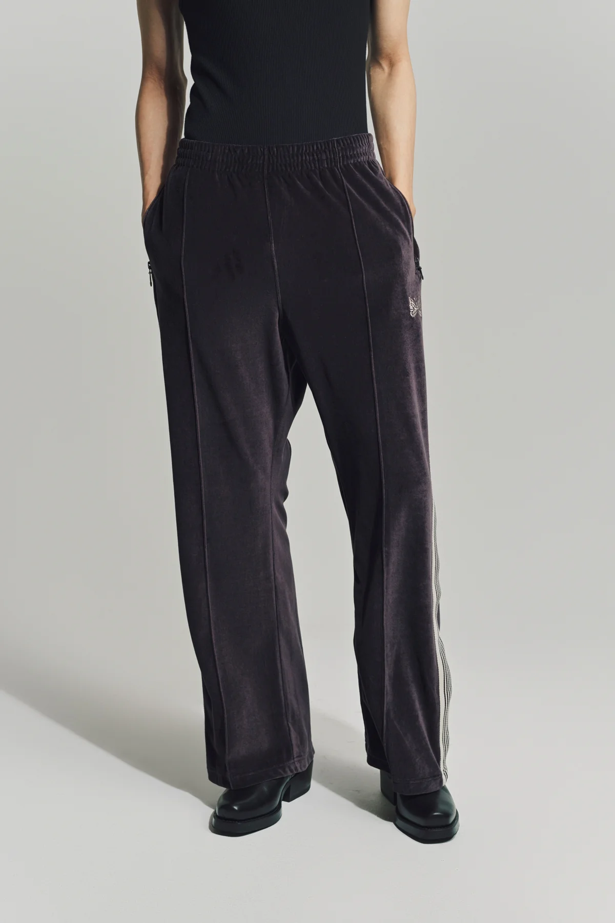 NEEDLES | VELOUR BOOTCUT TRACKPANTS - Image 2