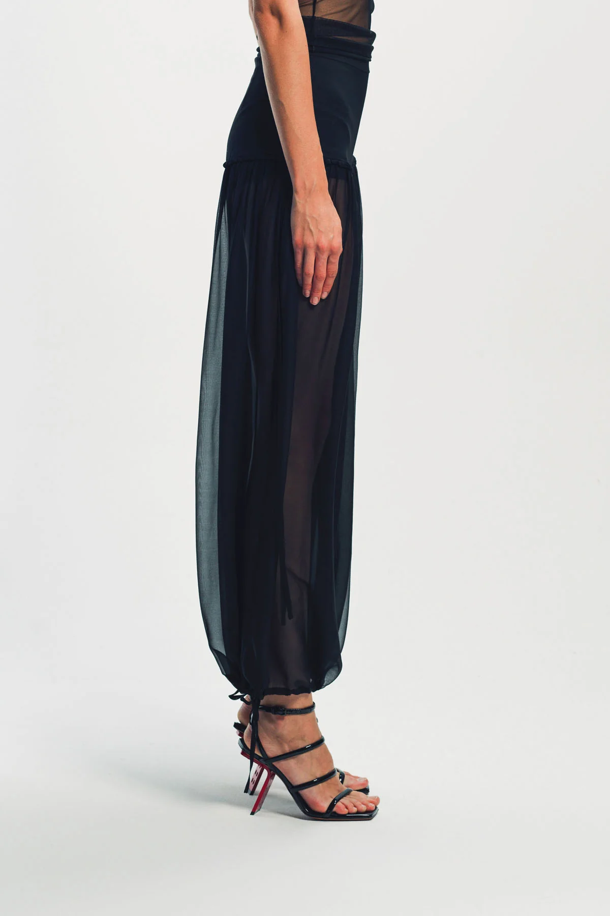 NENSI DOJAKA | HYBRID SILK HAREM PANTS - Image 5