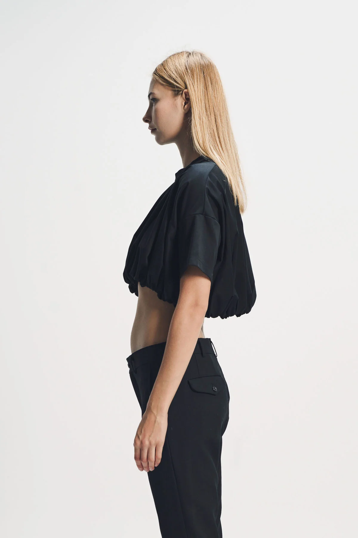 Noir Kei Ninomiya | Cotton Ponte Top - Image 3