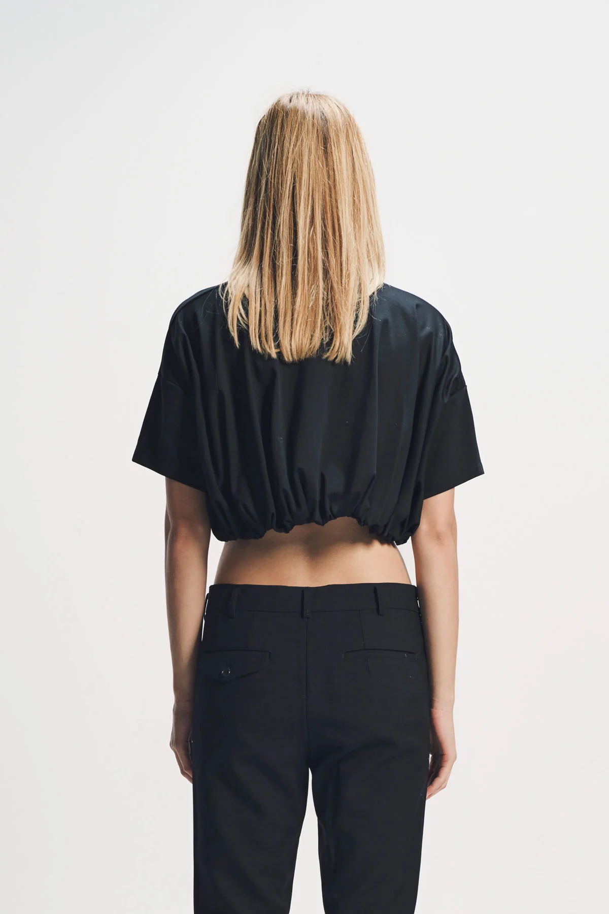 Noir Kei Ninomiya | Cotton Ponte Top - Image 4