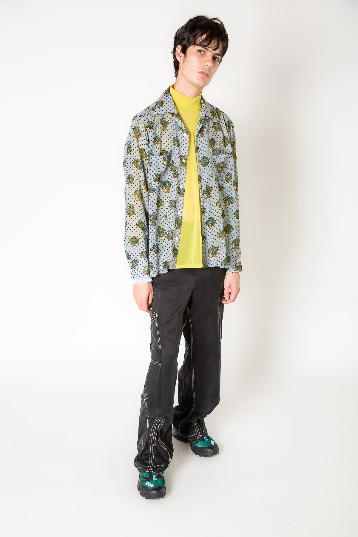 NOMARHYTHM TEXTILE | CHIFFON BASKETS SHIRT - Image 2