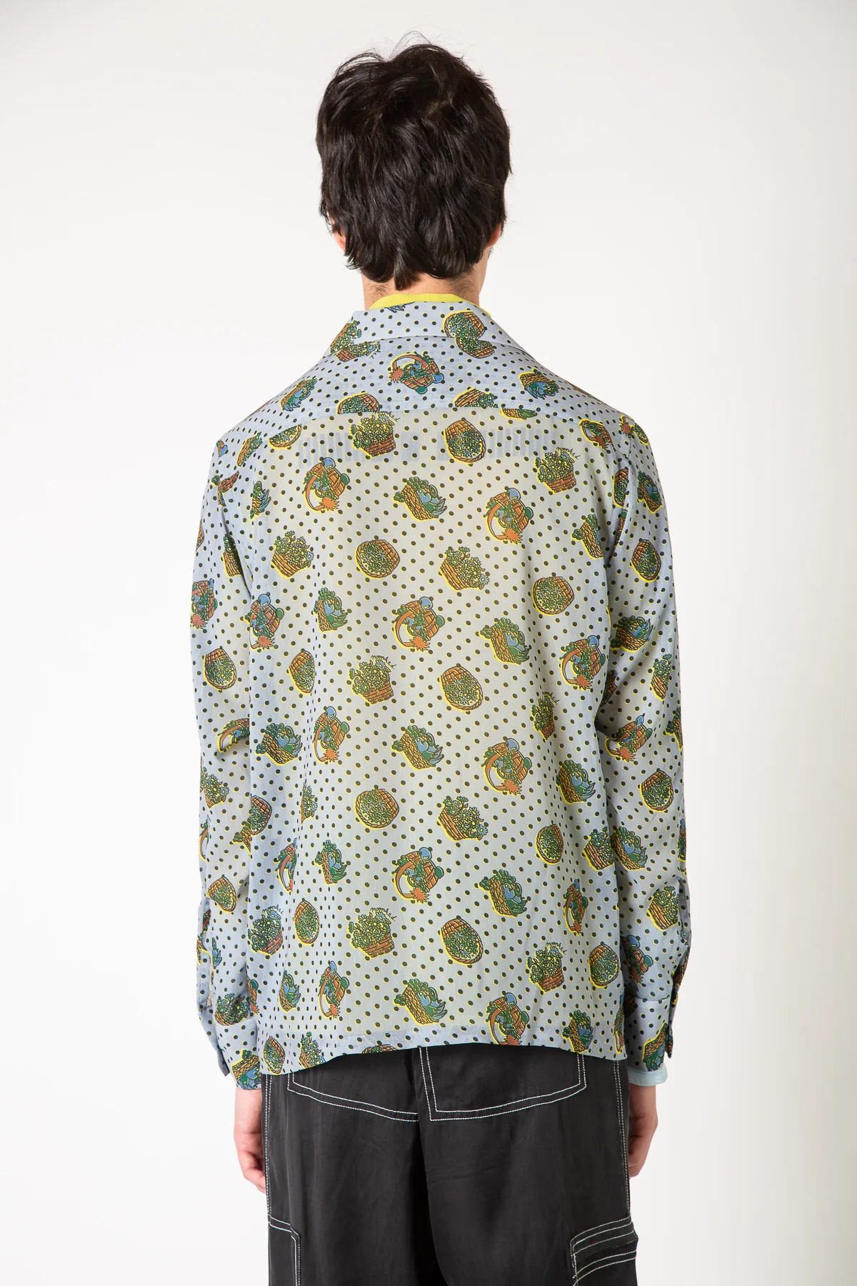 NOMARHYTHM TEXTILE | CHIFFON BASKETS SHIRT - Image 4