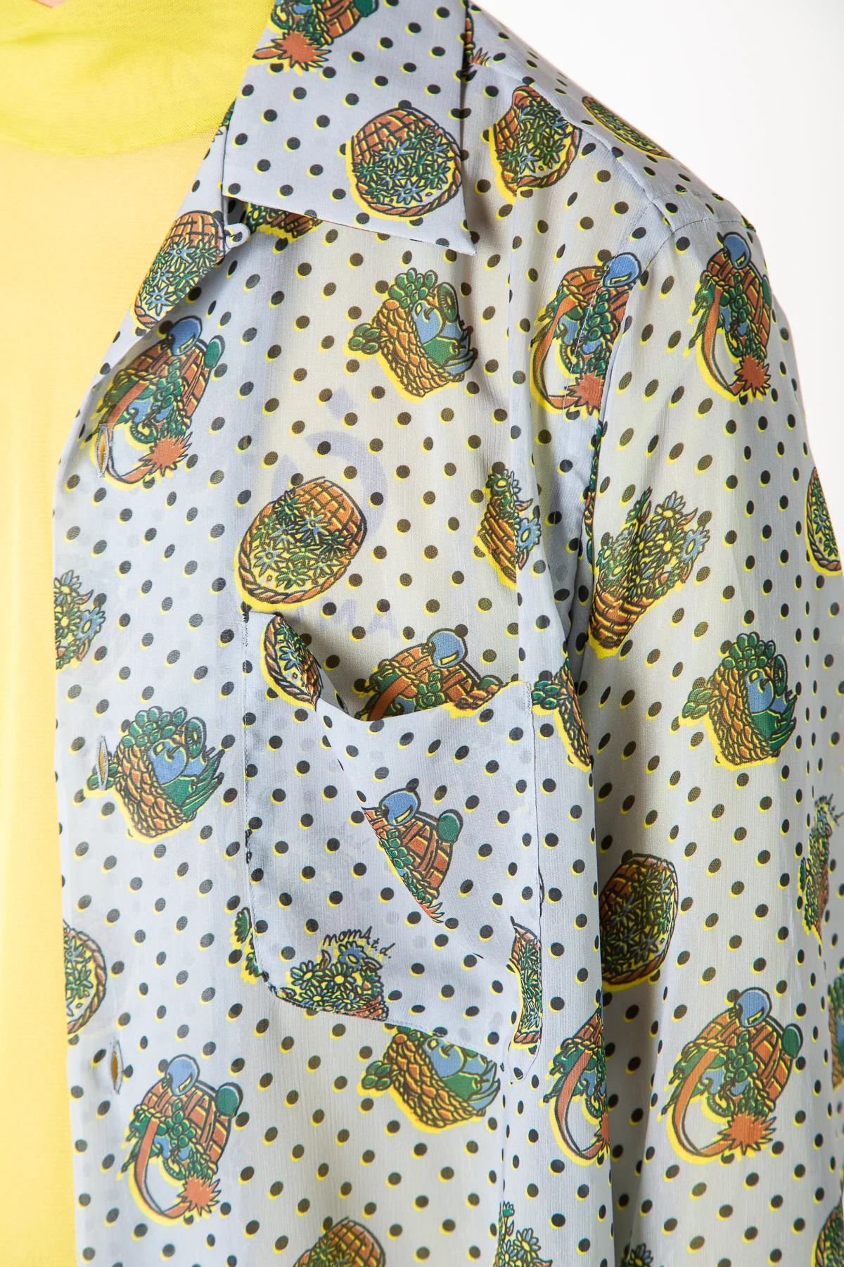 NOMARHYTHM TEXTILE | CHIFFON BASKETS SHIRT - Image 5