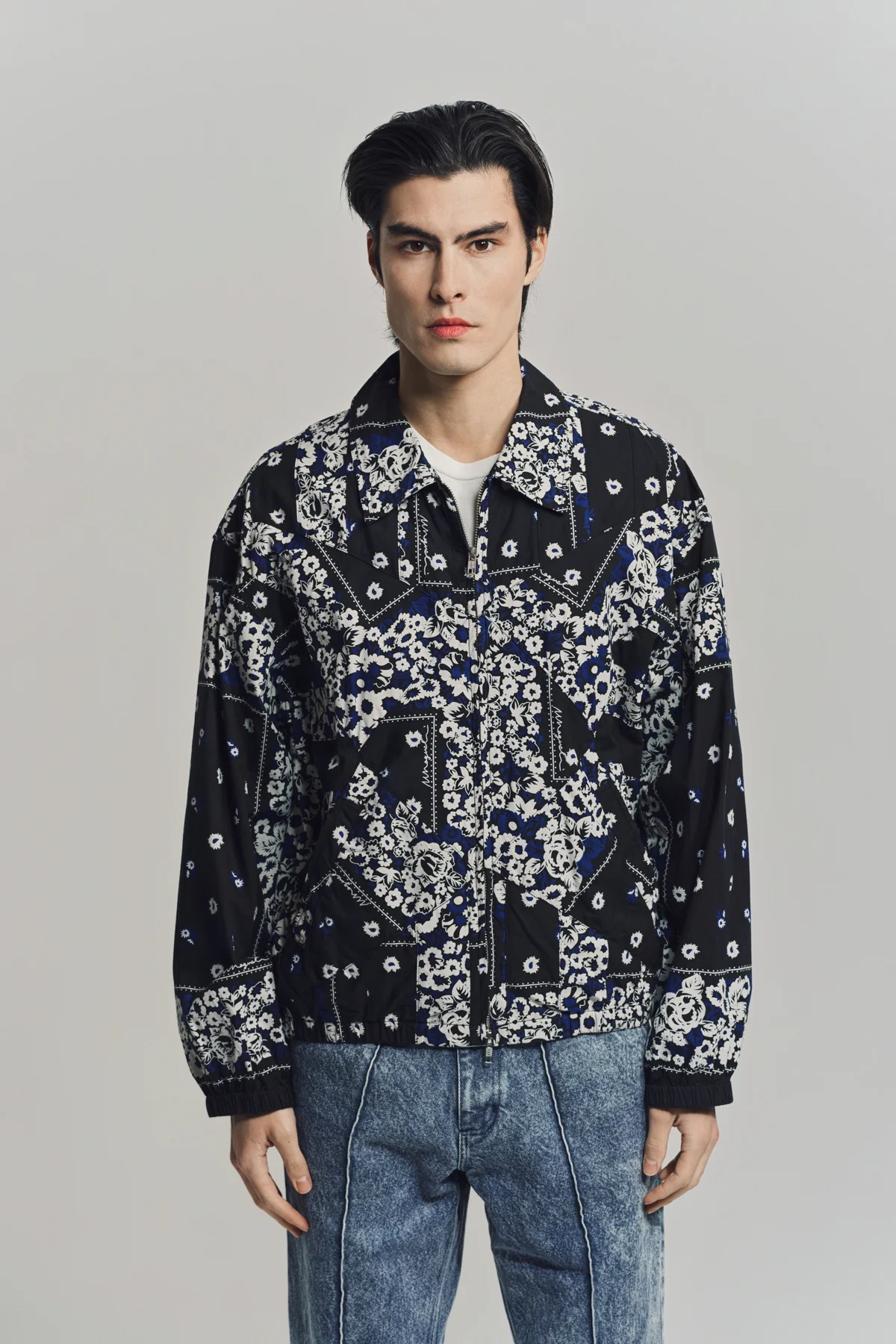 NOMARHYTHM TEXTILE | DYG PATCHWORK BLOUSON - Image 2