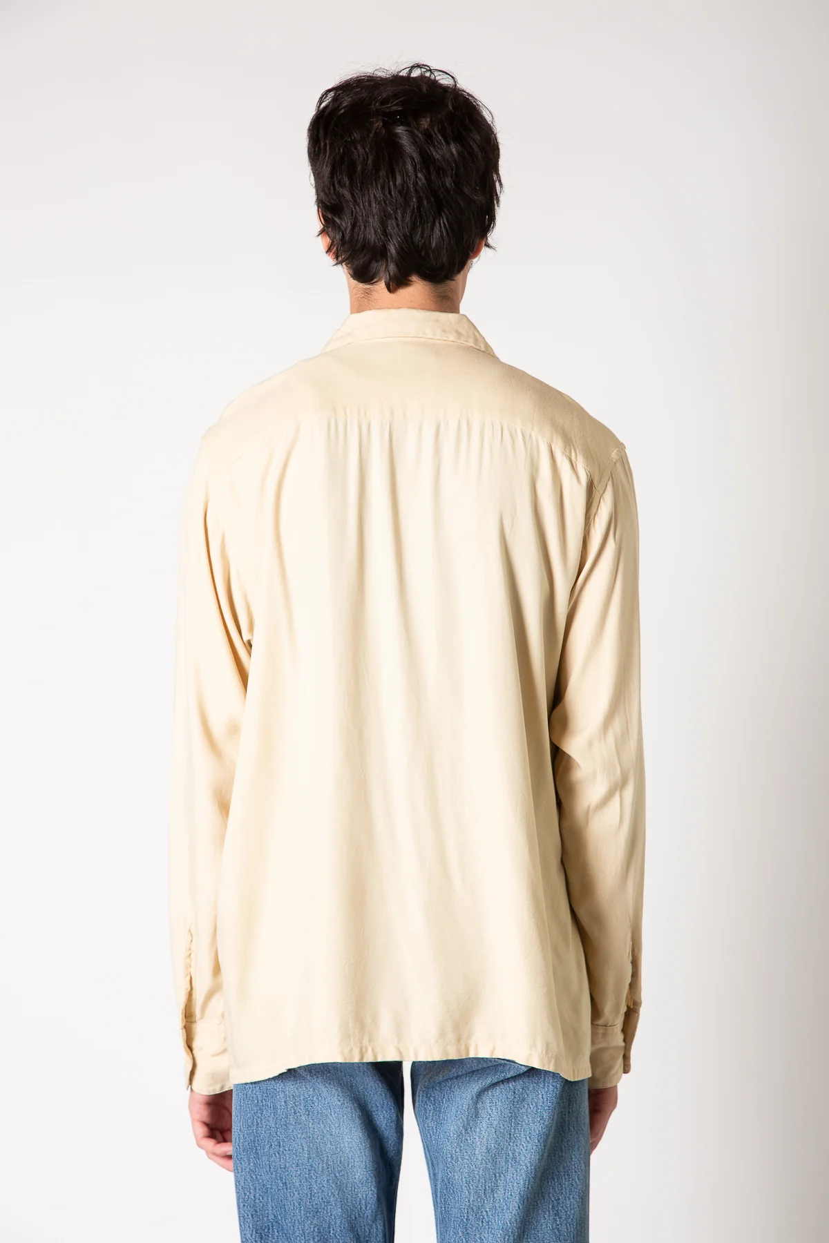 NOMARHYTHM TEXTILE | LINES EMBROIDERY LONG SLEEVE SHIRT - Image 4