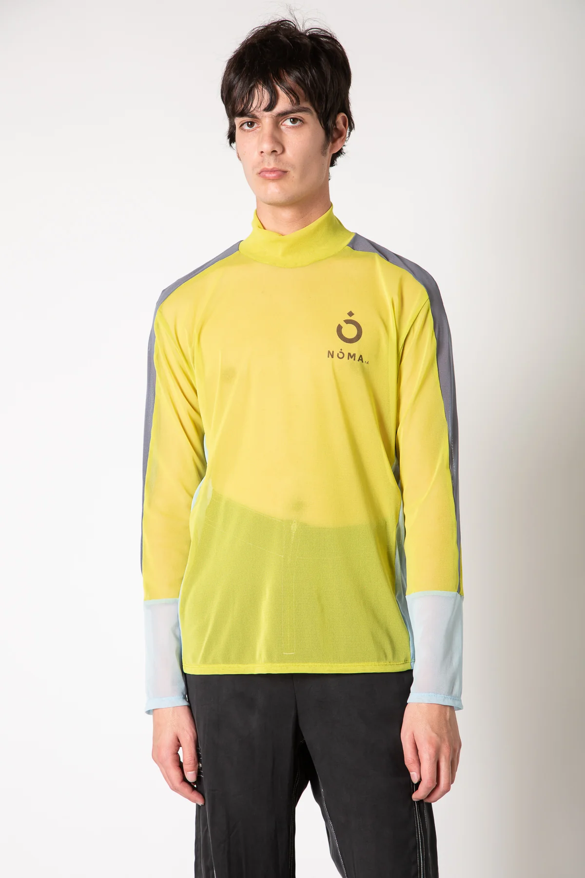 NOMARHYTHM TEXTILE | LOGO MESH LONG SLEEVE TEE