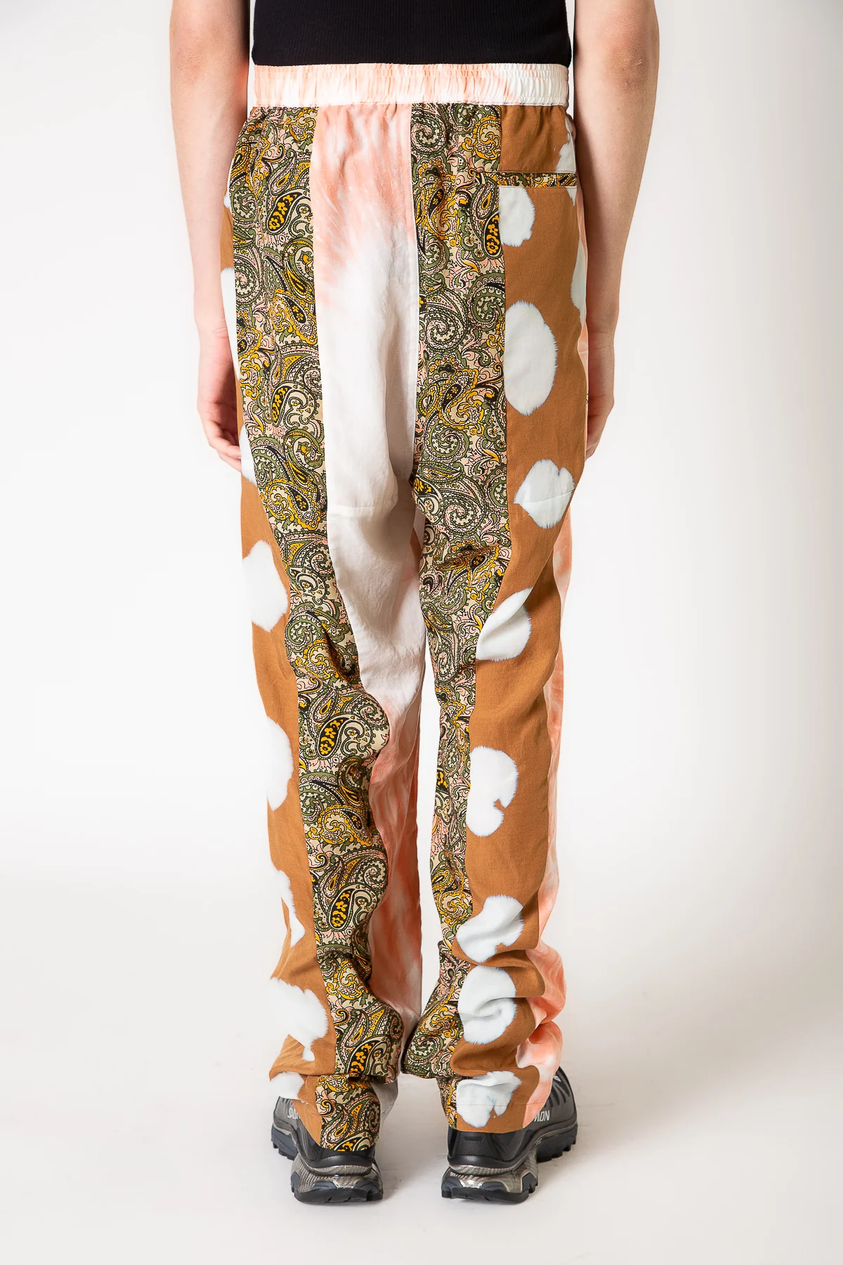 NOMARHYTHM TEXTILE | MUTED TONES PATCHWORK PANTS - Image 4