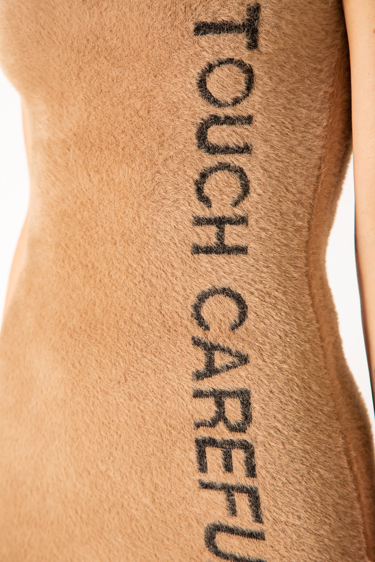 OFF-WHITE | QUOTE FUZZY MINI DRESS - Image 6
