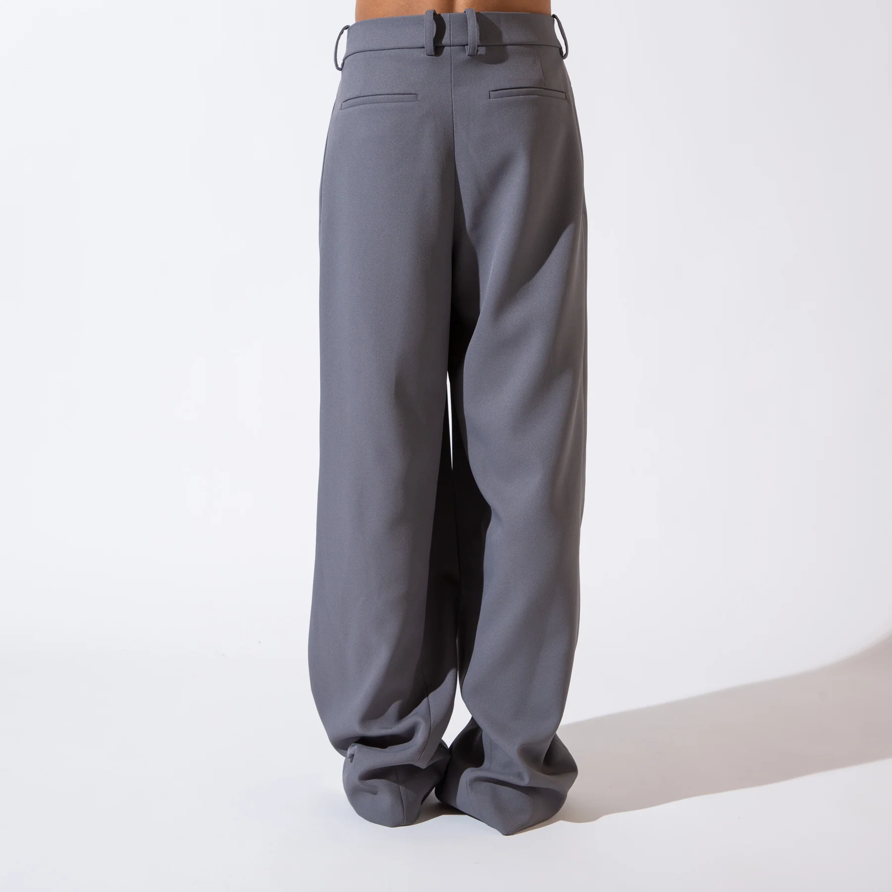 OFF-WHITE | WIDE LEG GREY PANTS - Image 3