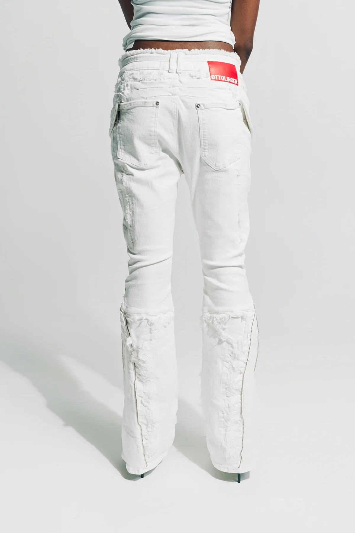 OTTOLINGER | CARGO DENIM JEANS - Image 2