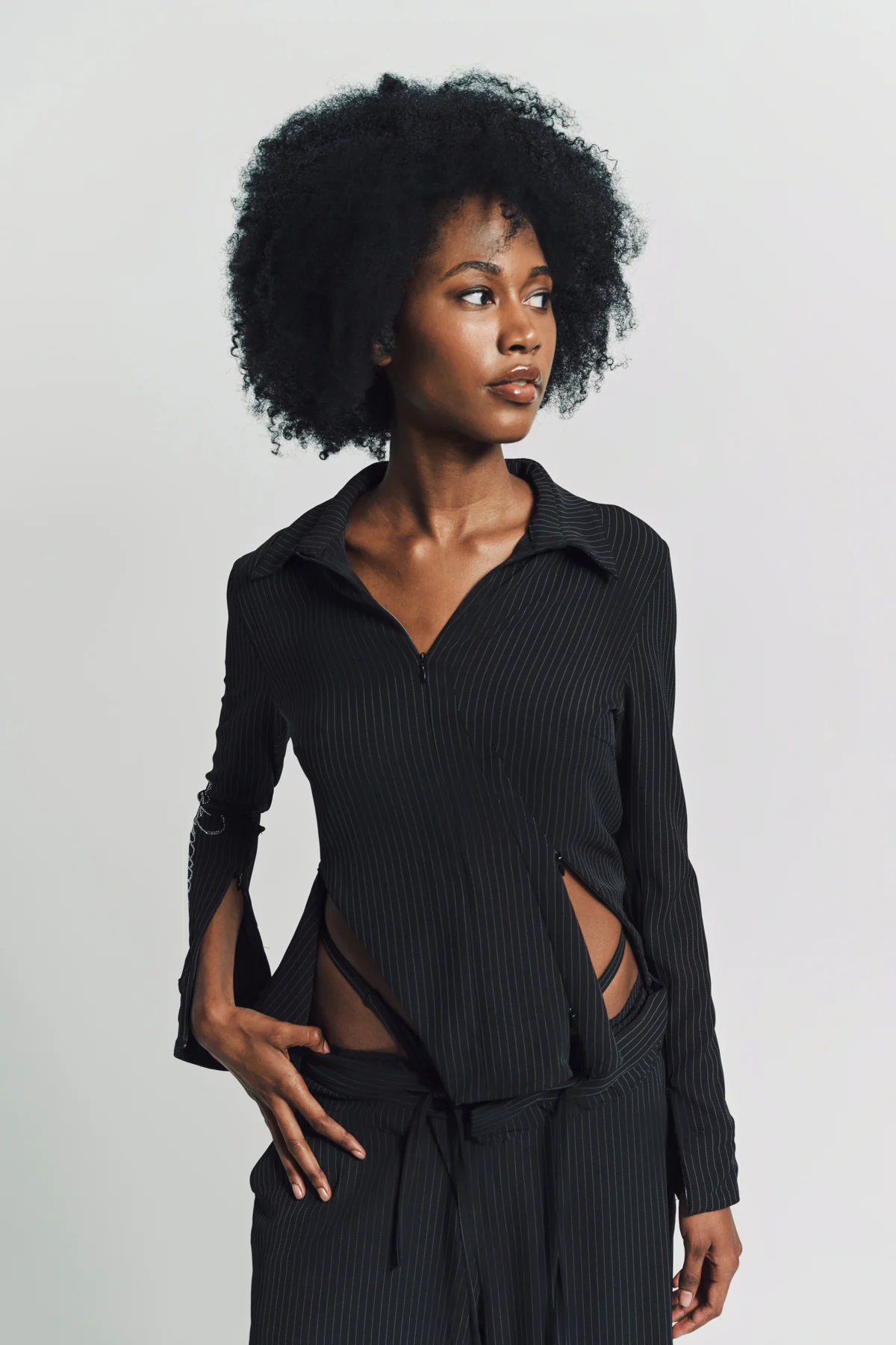 OTTOLINGER | FITTED ZIP SHIRT - Image 2