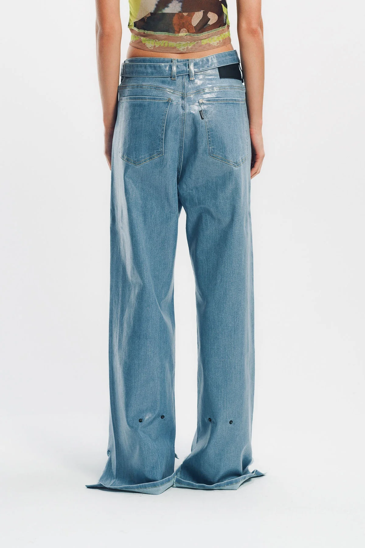 OTTOLINGER | GLAZED BAGGY JEANS - Image 4