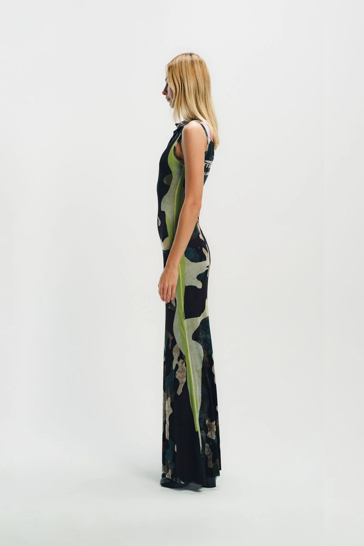 OTTOLINGER | MESH MAXI GOWN - Image 3