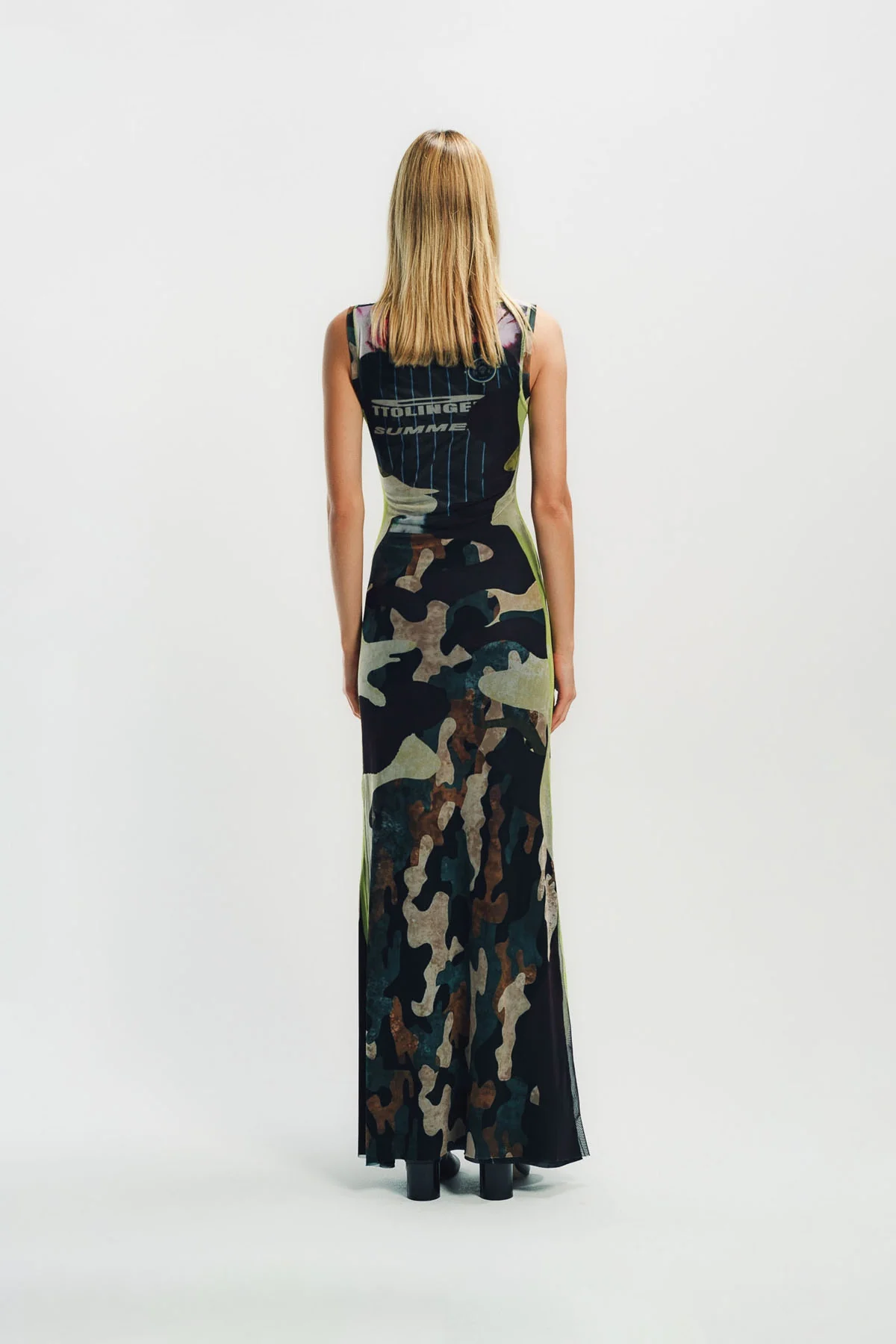 OTTOLINGER | MESH MAXI GOWN - Image 4