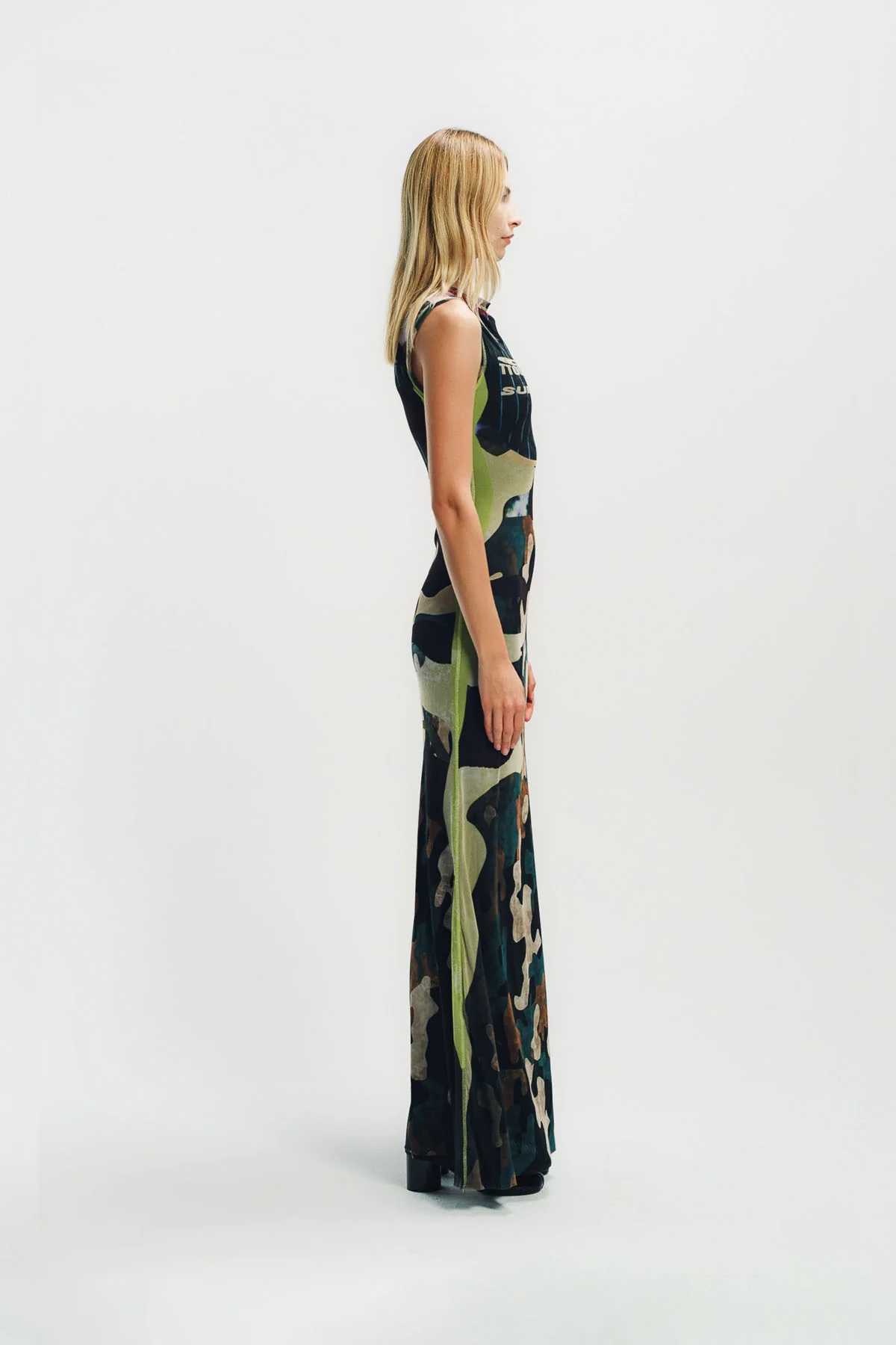 OTTOLINGER | MESH MAXI GOWN - Image 5