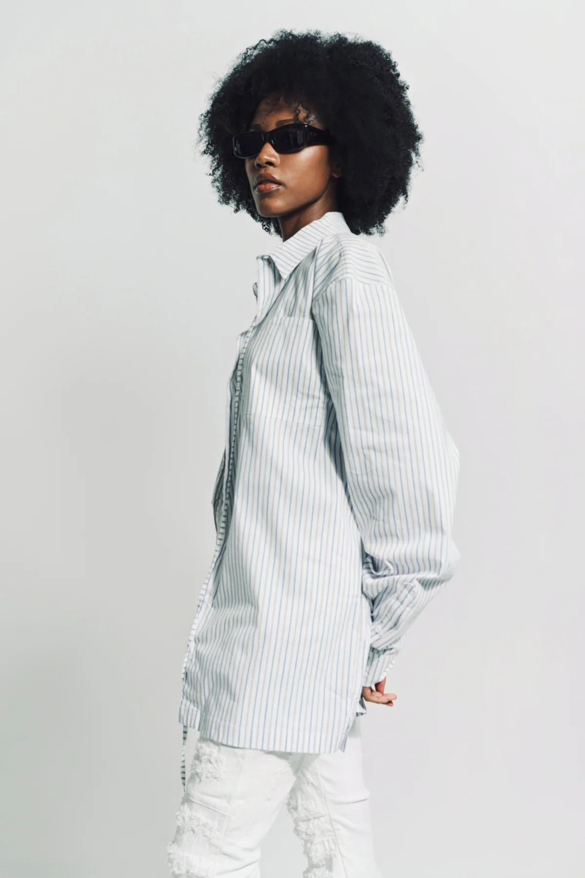 OTTOLINGER | OVERSIZED STRIPE SHIRT - Image 3