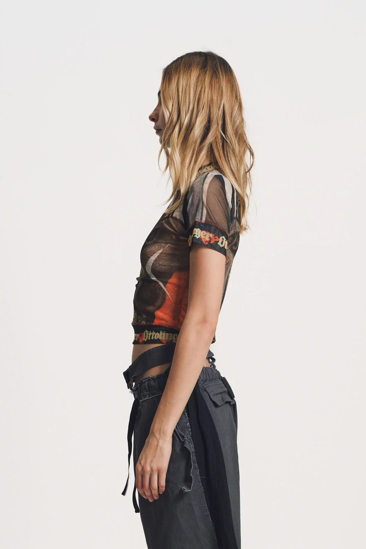 OTTOLINGER | PAISLEY MESH TEE - Image 3